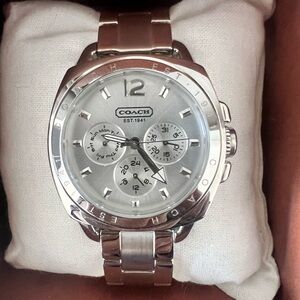Brand New Coach Stainless Steel Watch